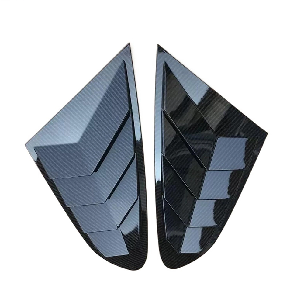 شراعة خلفية كربون فيبر 2 قطعة للسيارة متسوبيشى لانسر بومة